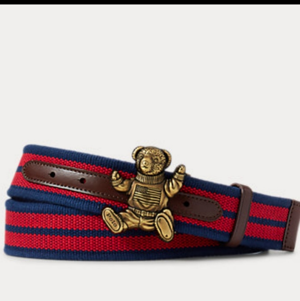 Ralph Lauren Polo Bear belt